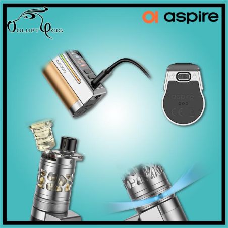 Kit ZELOS M80 2600mAh Aspire - Cigarette électronique