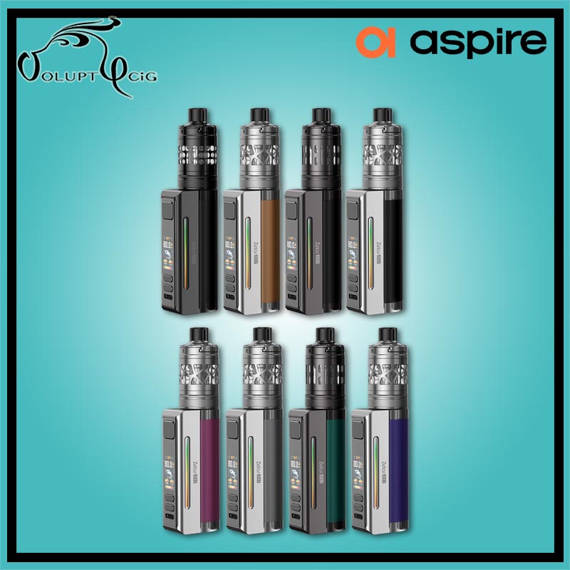 Kit ZELOS M80 2600mAh Aspire - Cigarette électronique Kit ZELOS M80 2600mAh Aspire - Cigarette électronique