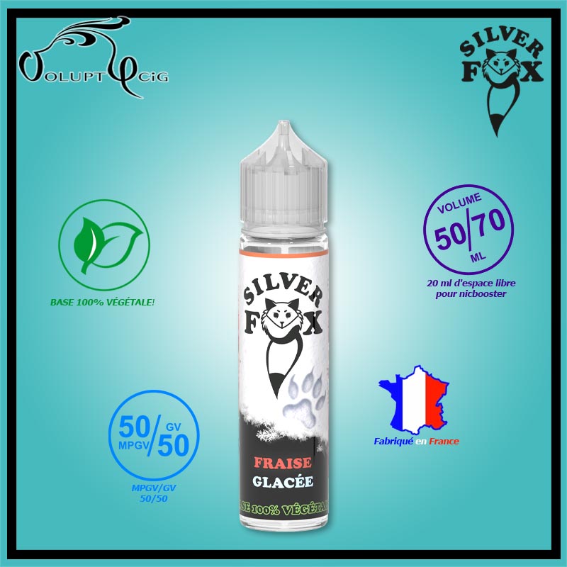 FRAISE Glacé 50ml Silver Fox