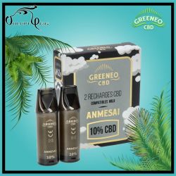 Cartouches CBD AMNESIA 10% Wilo X Greeneo