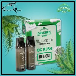 Cartouches CBD OG KUSH 10% Wilo X Greeneo