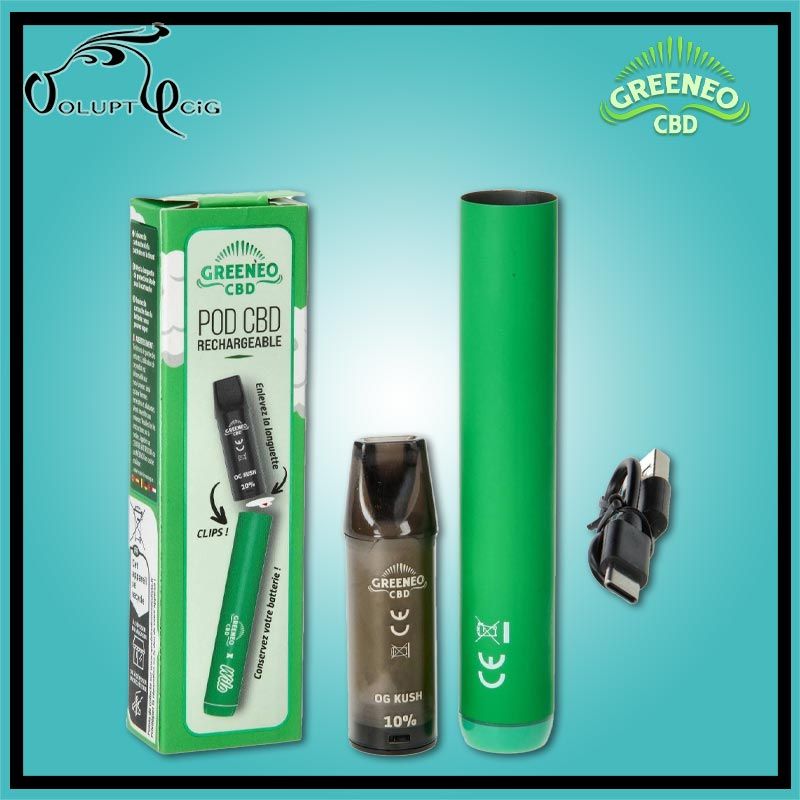Kit Pod CBD OG Kush Wilo X Greeneo