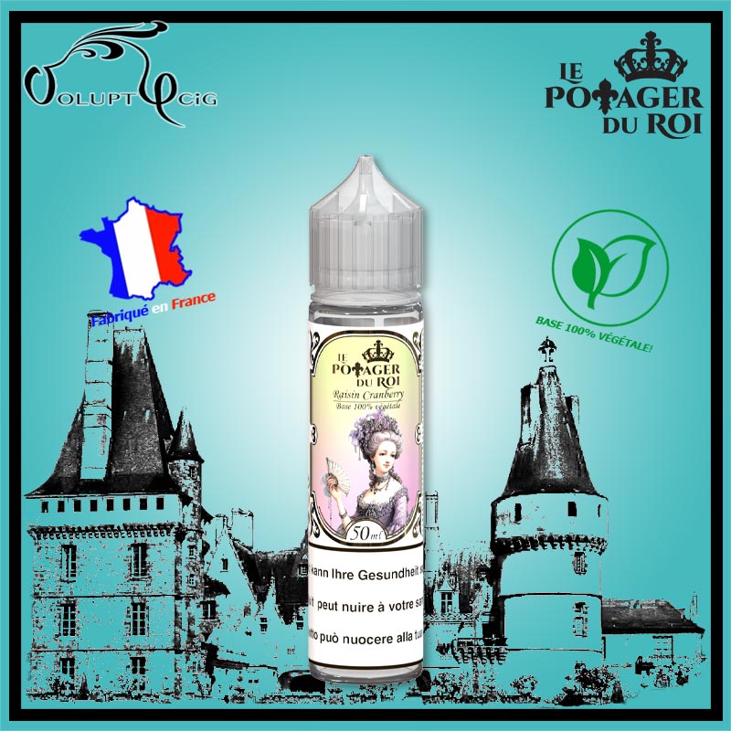 RAISIN CRANBERRY 50ml Potager Roi RAISIN CRANBERRY 50ml Potager Roi