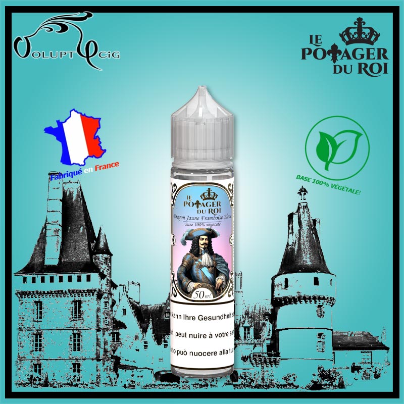 DRAGON JAUNE FRAMBOISE BLEUE 50ml Potager Roi DRAGON JAUNE FRAMBOISE BLEUE 50ml Potager Roi