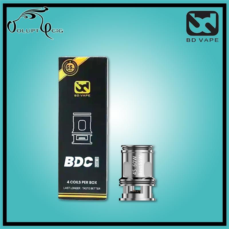 Pack de rsistances BDC V2 0.3 Ohm BD VAPE (X4)