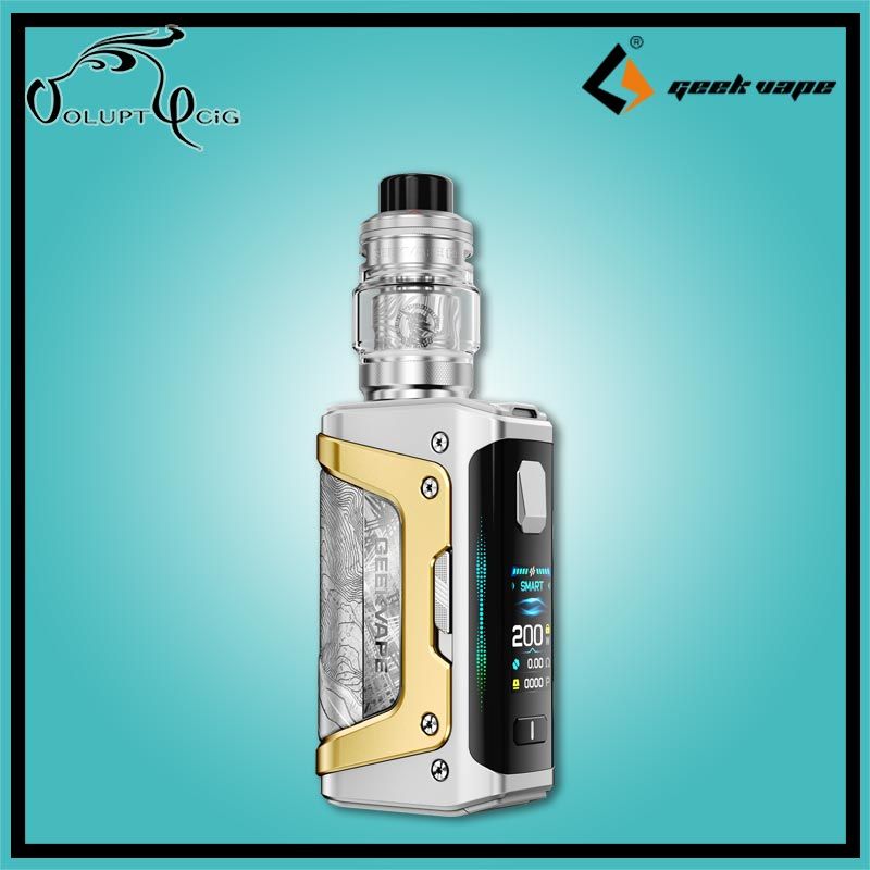 Kit AEGIS LEGEND 5 + Zeus 5 EVEREST SUNRISE Geekvape - cigarette électronique accu rechargeable