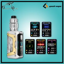 Kit AEGIS LEGEND 5 + Zeus 5 EVEREST SUNRISE Geekvape - cigarette électronique accu rechargeable