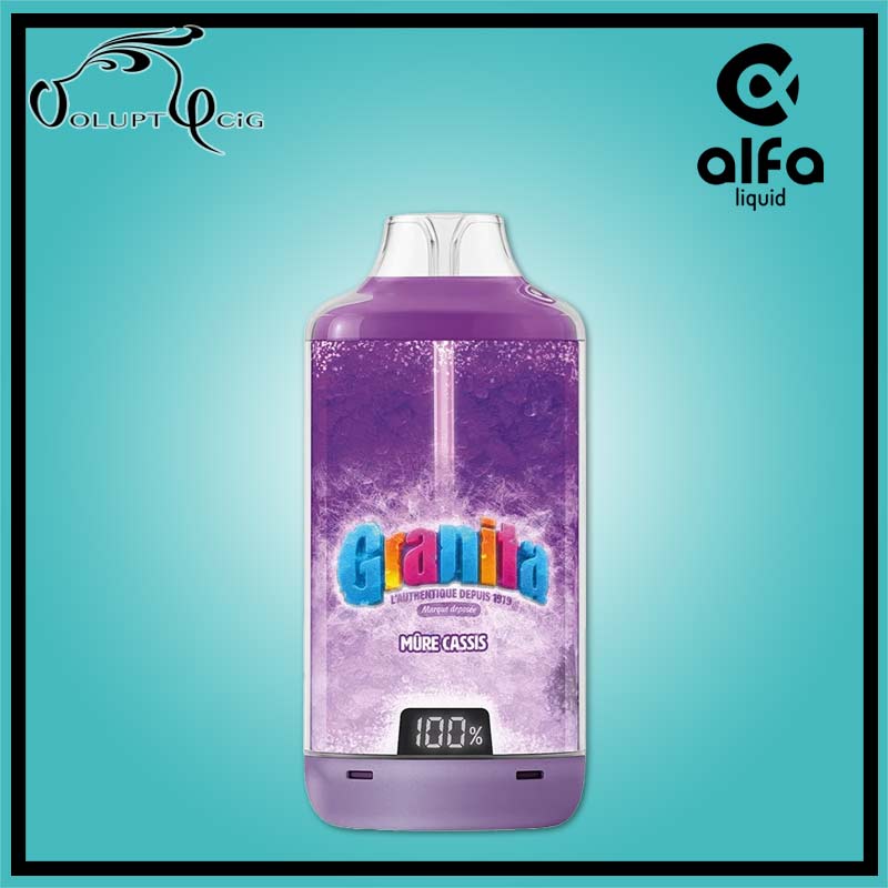 Pod Granita 30K - MURE CASSIS 20MG SEL - Alfa