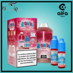 Pod Granita 30K - FRUITS ROUGES 20mg Sel - Alfa