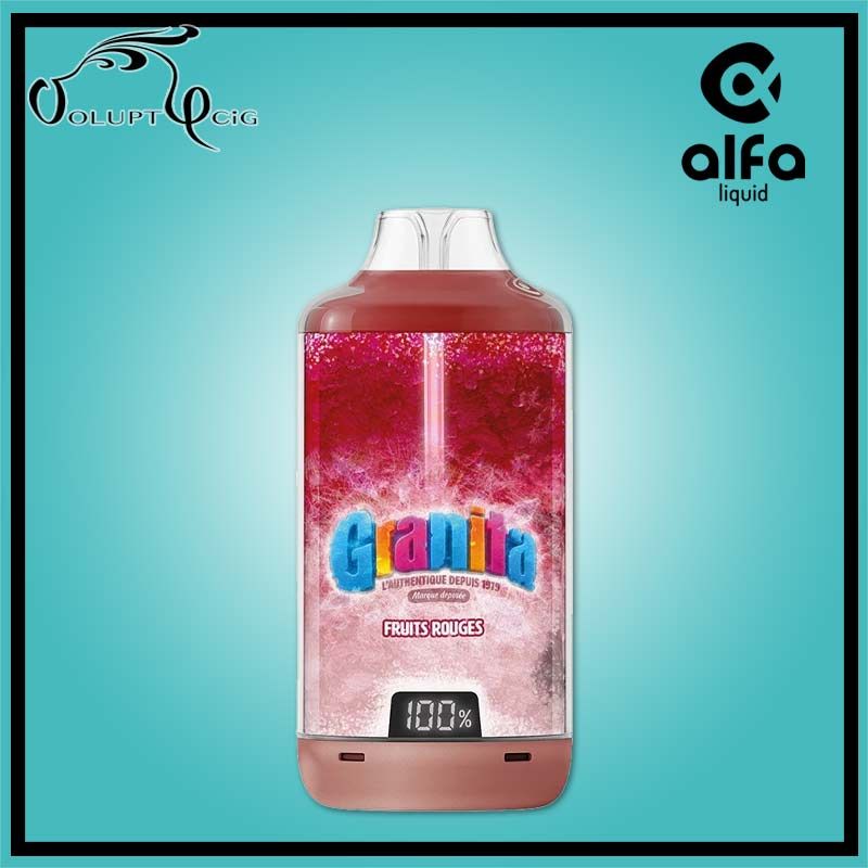 Pod Granita 30K - FRUITS ROUGES 20mg Sel - Alfa
