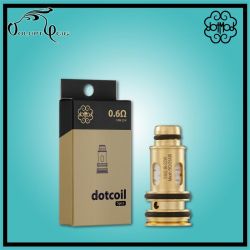 Résistance DOTAIO V2 0.6 ohm Mesh 316L par Dotmod
