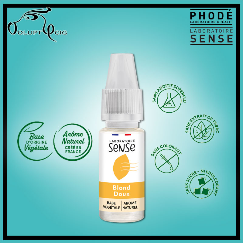 E-liquide TABAC BLOND DOUX Sense Phode