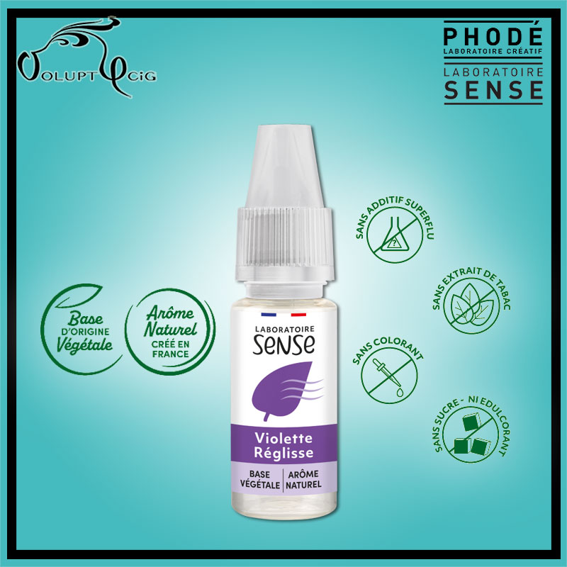 E-liquide REGLISSE VIOLETTE Sense Phode