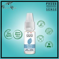 E-liquide MENTHE ALPINE Sense Phode
