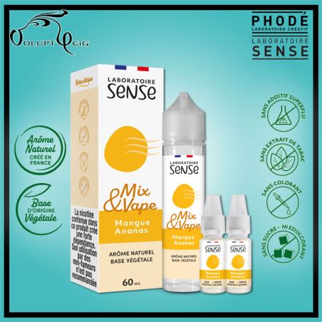 MANGUE ANANAS Mix & Vape 60ml Phode
