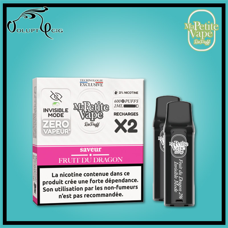 Cartouches REPUFF FRUIT DU DRAGON 20mg2 Ma Petite Vape