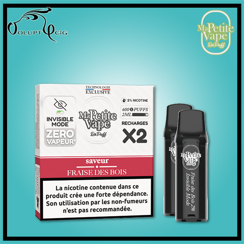 Cartouches REPUFF FRAISE DES BOIS 20mg2 Ma Petite Vape