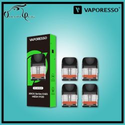 Cartouche Pod XROS x4 0.6 ohm VAPORESSO - Cigarette électronique Pod