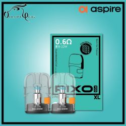 CARTOUCHES PIXO 0.6 Dual Mesh 3ml2 Aspire