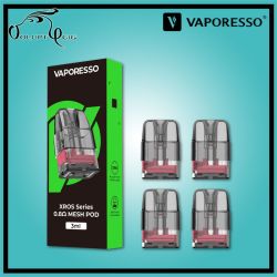 Cartouche Pod XROS x4 0.8 ohm 3ml VAPORESSO