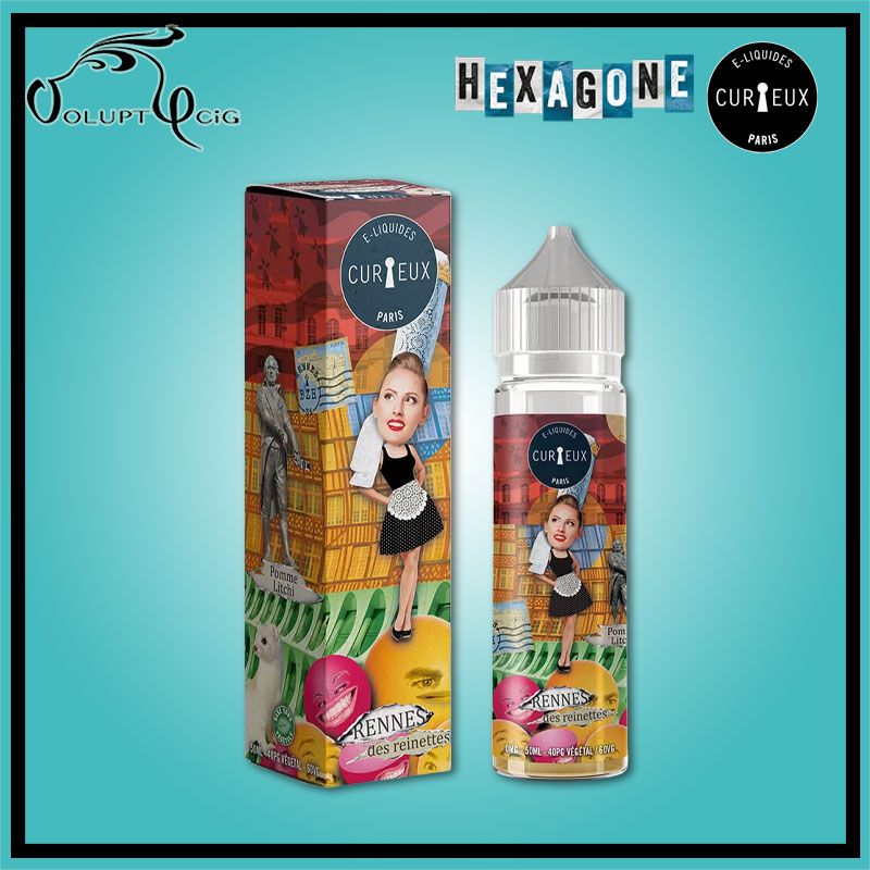 RENNES DES REINETTES 50ml Hexagone Curieux