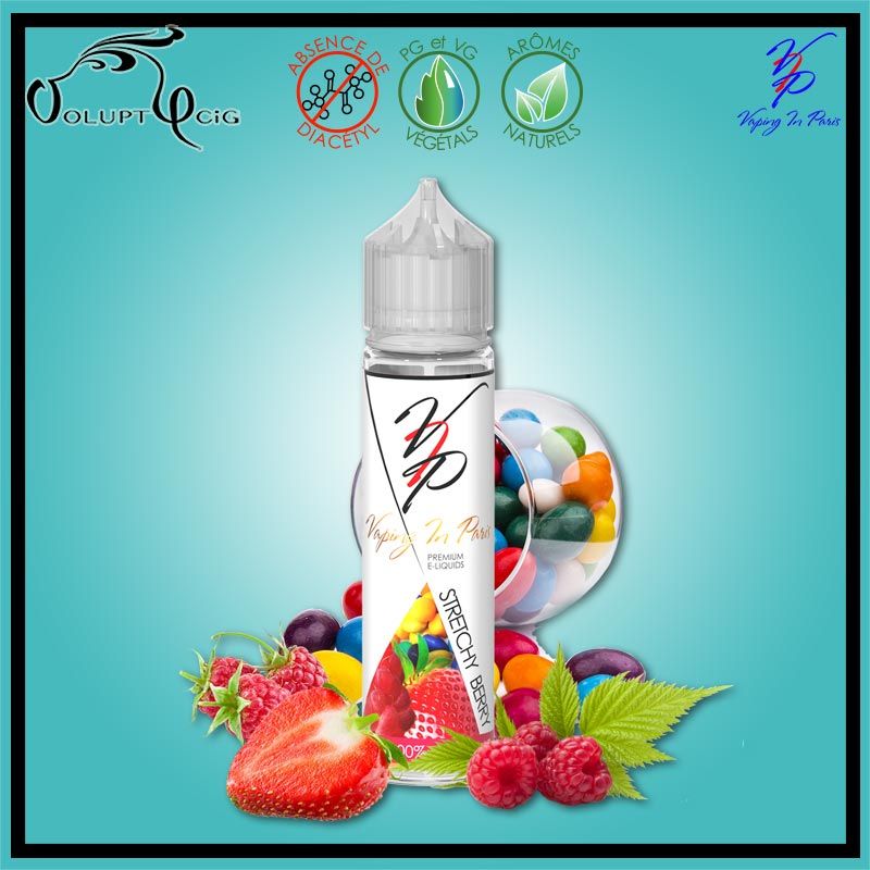 STRETCHY BERRY 50ml Vaping In Paris