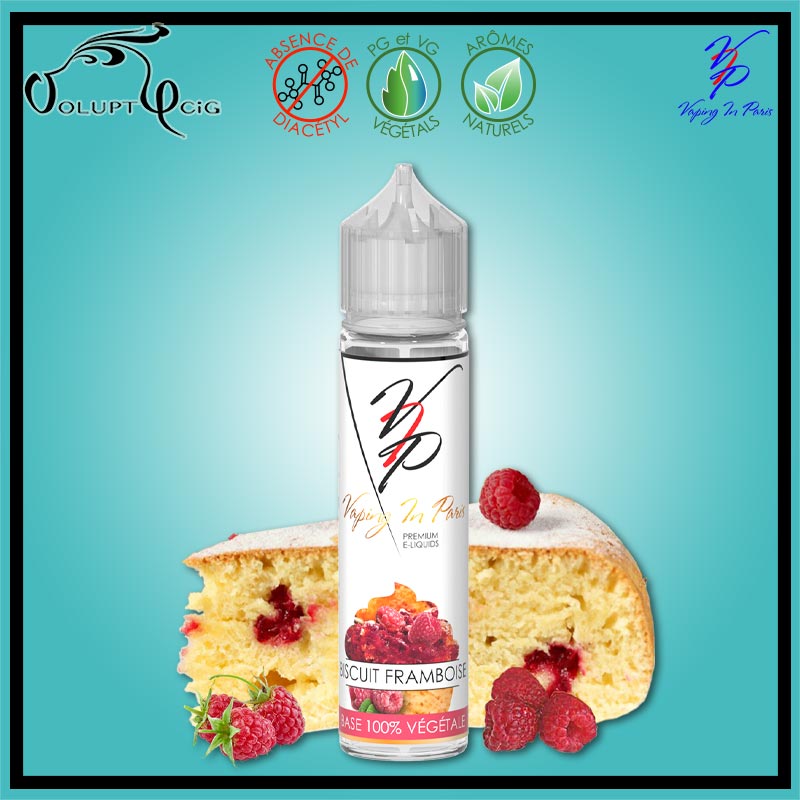 BISCUIT FRAMBOISE 50ml VIP Vaping In Paris