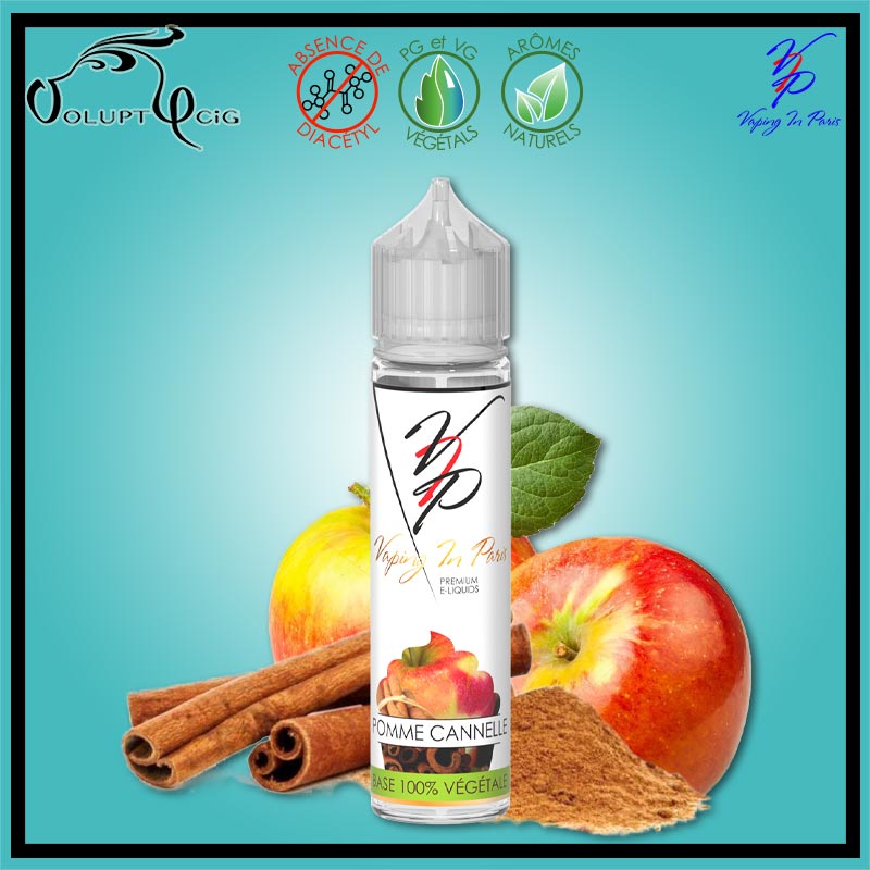 POMME CANNELLE 50ml Vaping In Paris