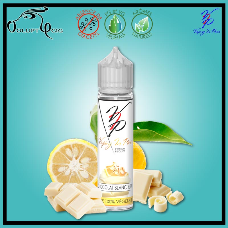 CHOCOLAT BLANC YUZU 50ml Vaping In Paris