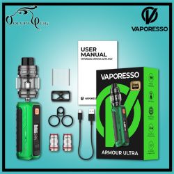 Kit ARMOUR ULTRA 5500 mAh 100W ITANK T Vaporesso - Cigarette électronique