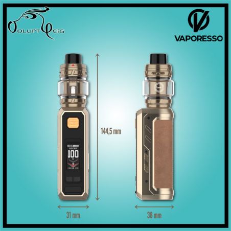 Kit ARMOUR ULTRA 5500 mAh 100W ITANK T Vaporesso - Cigarette électronique