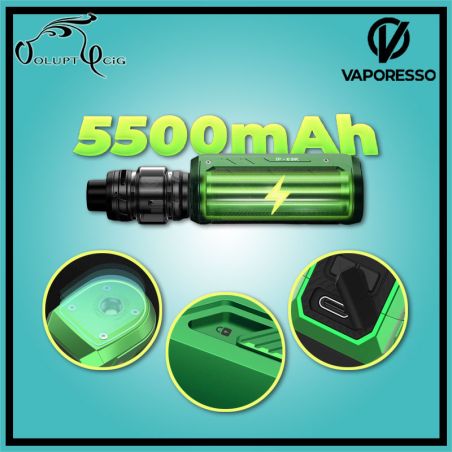 Kit ARMOUR ULTRA 5500 mAh 100W ITANK T Vaporesso - Cigarette électronique