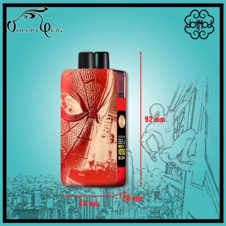 Kit DOTPOD max GRAVURE SPIDERMAN V1.5 2100mAh Dotmod
