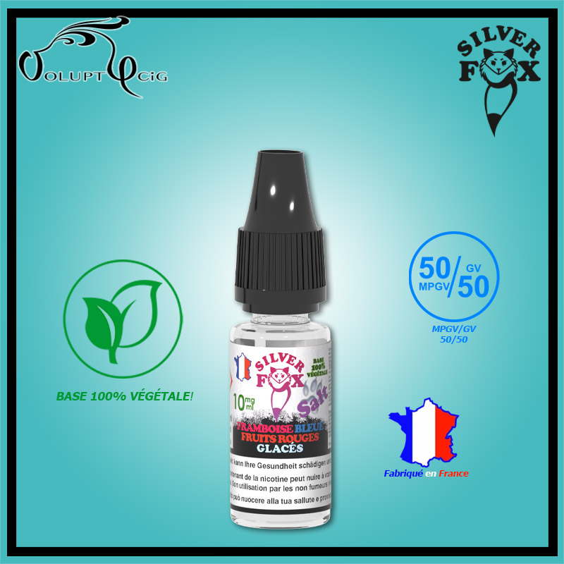 FRAMBOISE BLEUE FRUITS ROUGESSALT 10ml Silver Fox