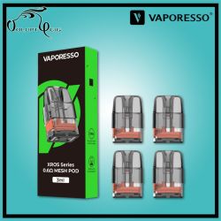 Cartouche Pod XROS x4 0.6 ohm 3ml VAPORESSO