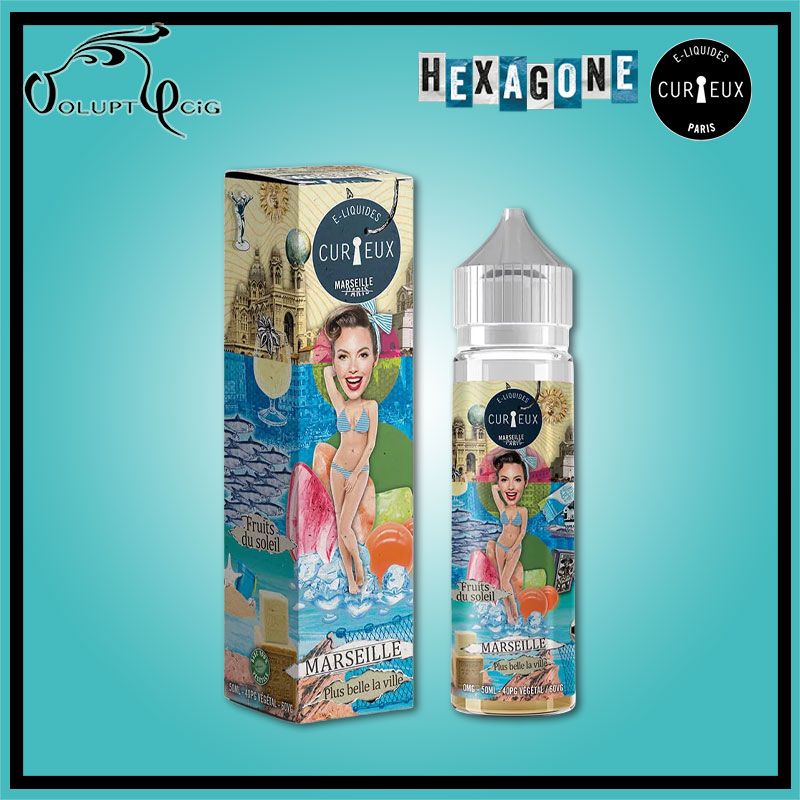 MARSEILLE PLUS BELLE LA VILLE 50ml Hexagone Curieux