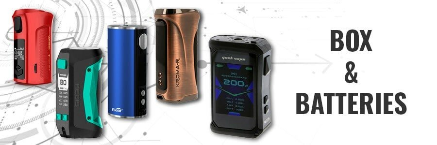 Box Mod Batterie cigarette électronique - Choix et prix