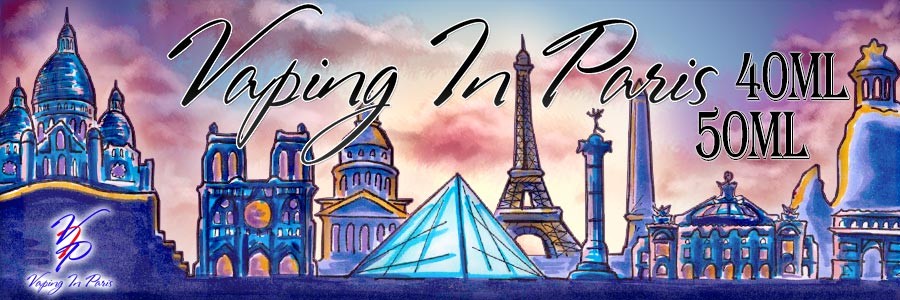 E-liquides Vaping In Paris 40 ml  arôme naturel sans additif