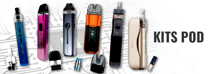 Cigarette electronique pod, e-cigarette stylé compacte et facile