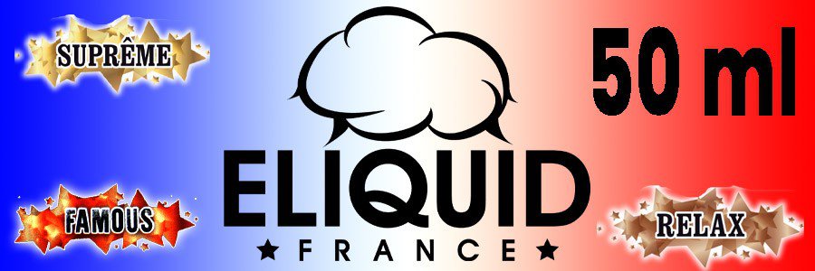 E-liquides Premium 50 ml Eliquid France