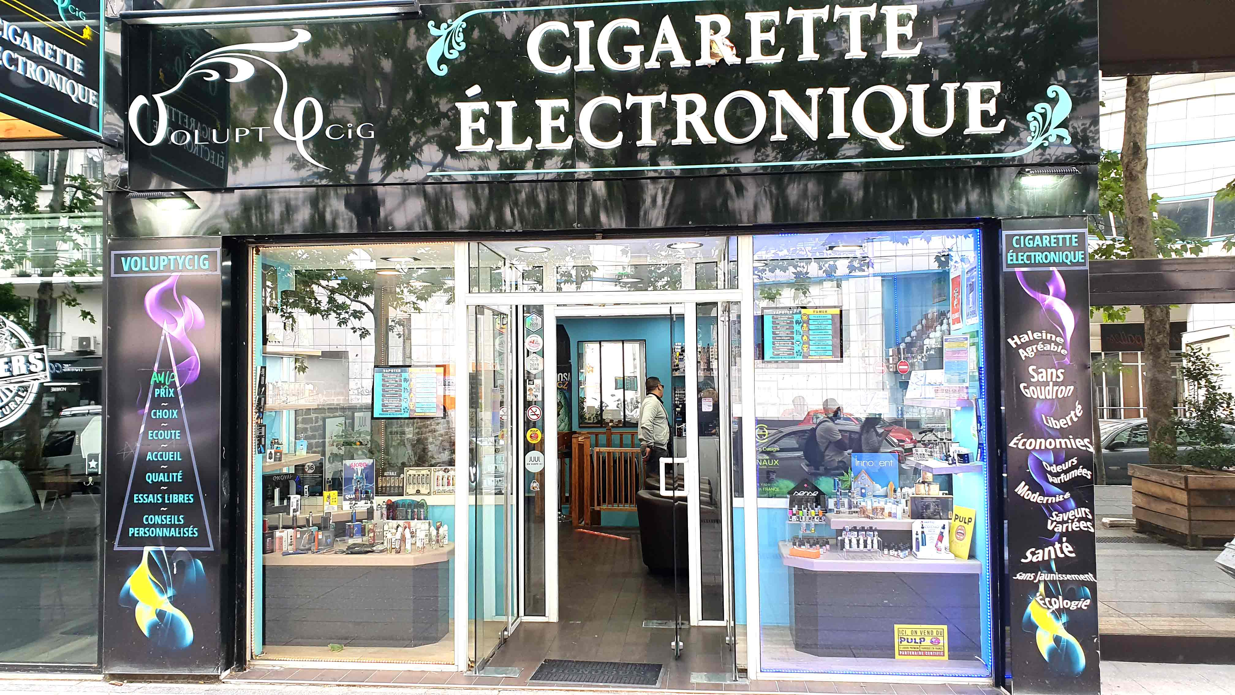 /magasin de cigarettes electronique Montreuil