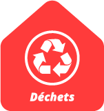Pictogramme de confiance déchets réguliers