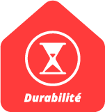 Pictogramme de confiance durabilité matériel