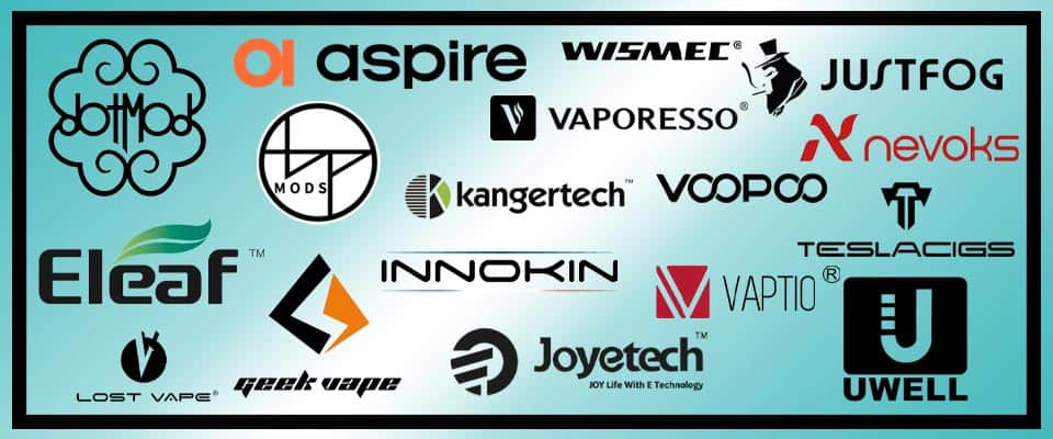 Marques reconnues de cigarettes électroniques Cigarette électronique : fabricants réputés