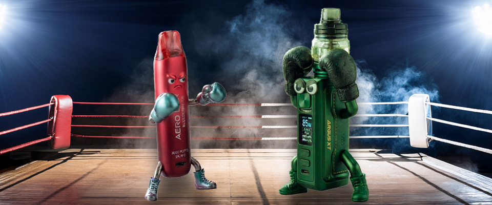 Quelles sont les différences entre puff et cigarette électronique ?